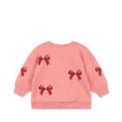 Lou Bow Sweatshirt - Strawberry Ice - Konges Slojd