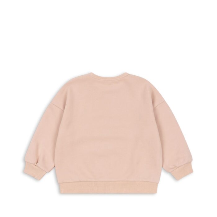Lou Glitter Sweatshirt - Cameo Rose - Konges Slojd