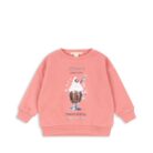Lou Sequin Sweat Shirt - Peach Blossom - Konges Slojd
