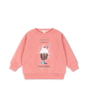 Lou Sequin Sweat Shirt - Peach Blossom - Konges Slojd