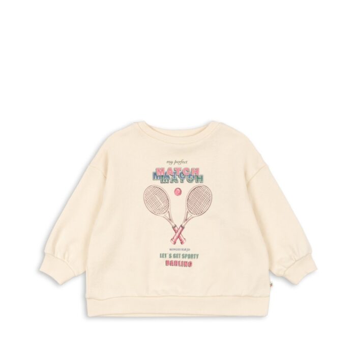 Loupy Lou Sweat Shirt - Buttercream - Konges Slojd Loupy Lou Sweat Shirt - Buttercream - Konges Slojd