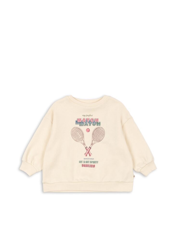 Loupy Lou Sweat Shirt - Buttercream - Konges Slojd