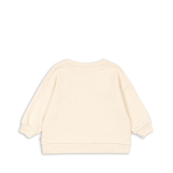 Loupy Lou Sweat Shirt - Buttercream - Konges Slojd Loupy Lou Sweat Shirt - Buttercream - Konges Slojd