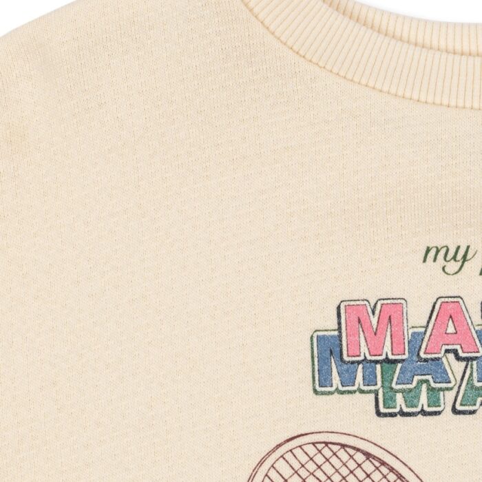 Loupy Lou Sweat Shirt - Buttercream - Konges Slojd Loupy Lou Sweat Shirt - Buttercream - Konges Slojd