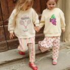 Loupy Lou Sweat Shirt - Buttercream - Konges Slojd