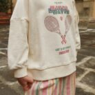 Loupy Lou Sweat Shirt - Buttercream - Konges Slojd