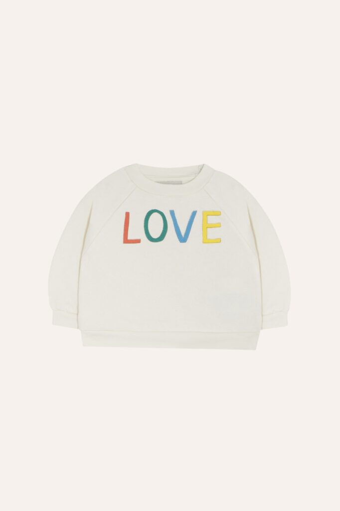 Love Baby Sweatshirt - Ecru - The Campamento
