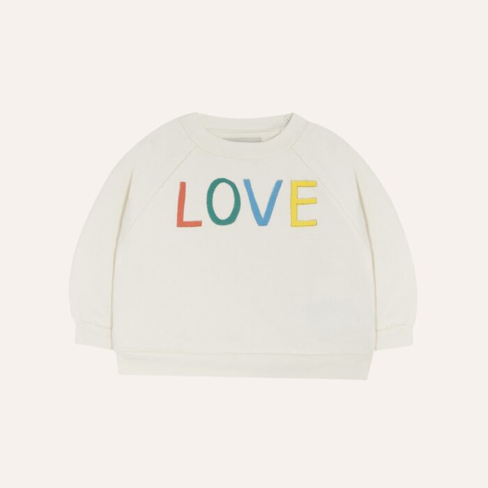 Love Baby Sweatshirt - Ecru - The Campamento Love Baby Sweatshirt - Ecru - The Campamento
