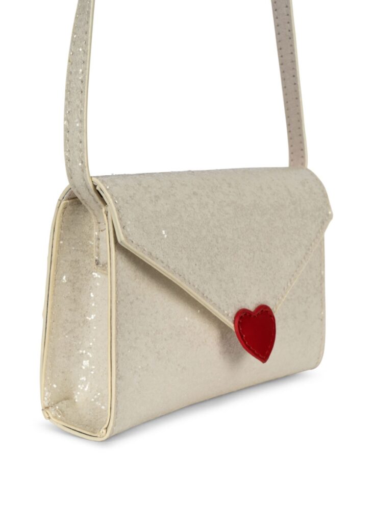 Love Letter Bag - Cream Glitter - Konges Slojd Love Letter Bag - Cream Glitter - Konges Slojd