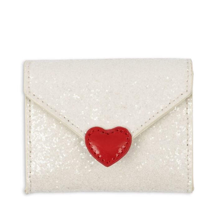 Love Letter Wallet - Cream Glitter - Konges Slojd