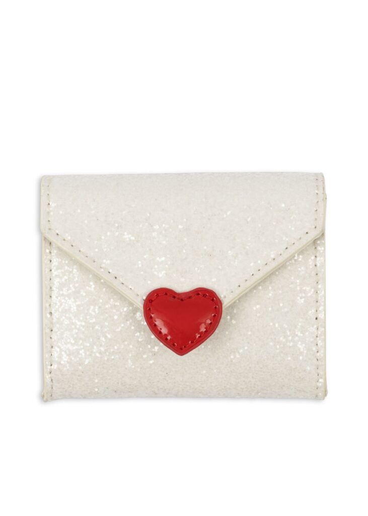 Love Letter Wallet - Cream Glitter - Konges Slojd Love Letter Wallet - Cream Glitter - Konges Slojd