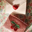 Love Letter Wallet - Cream Glitter - Konges Slojd