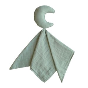 Lovey Blanket - Moon Roman Green - Mushie Lovey Blanket - Moon Roman Green - Mushie