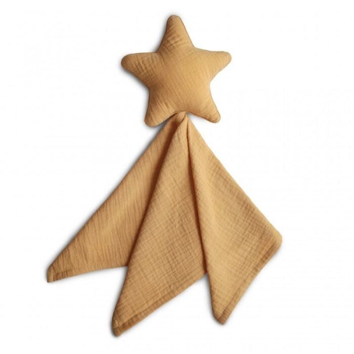 Lovey Blanket - Star Fall Yellow - Mushie