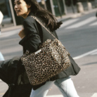 Luiertas - Leopard Beige - Rive Droite