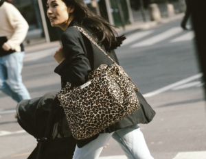Luiertas - Leopard Beige - Rive Droite