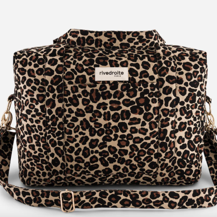 Luiertas - Leopard Beige - Rive Droite