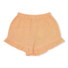 Luna Frill Short - Peach Cobbler - Petit Blush
