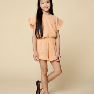 Luna Frill Short - Peach Cobbler - Petit Blush