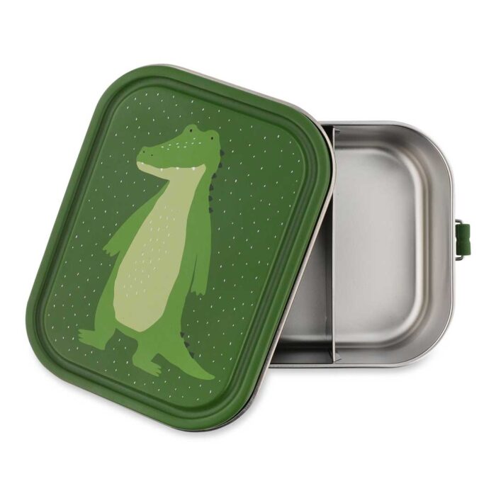 Lunch box large - Steel - Mr. Alligator - Trixie