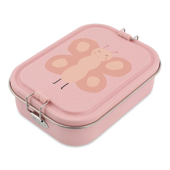 Lunch box large - Steel - Mrs. Butterfly - Trixie