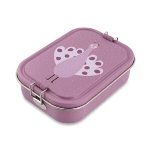 Lunch box large - Steel - Mrs. Peacock - Trixie
