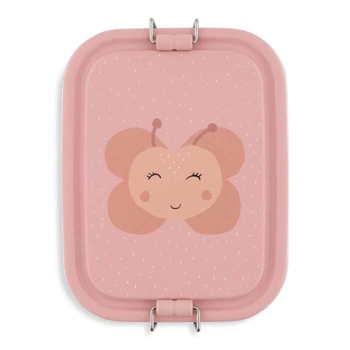 Lunch box small - Steel - Mrs. Butterfly - Trixie