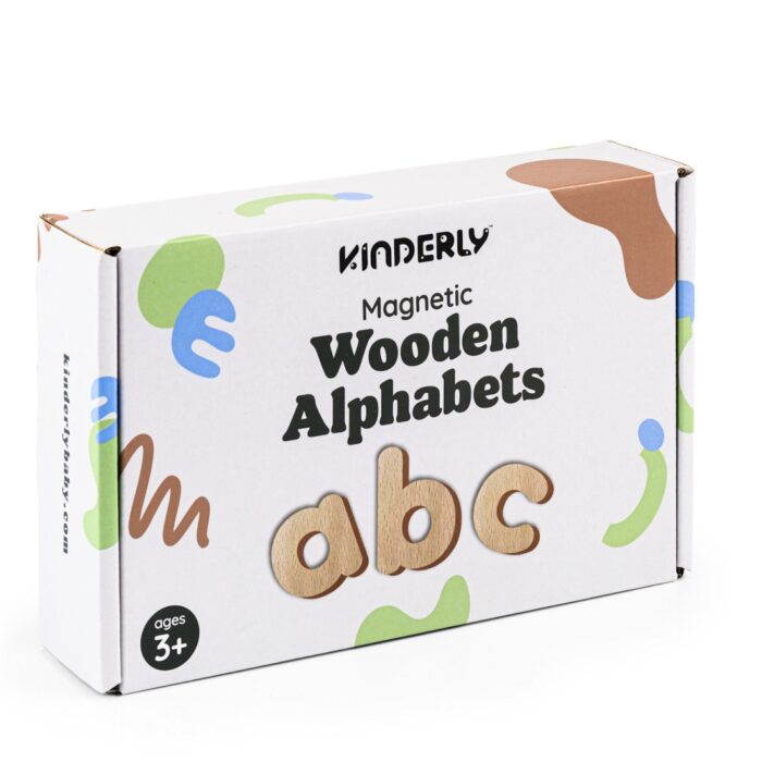 Magnetisch Houten Alfabet - Kinderly