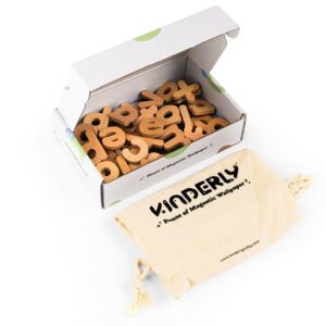 Magnetisch Houten Alfabet - Kinderly