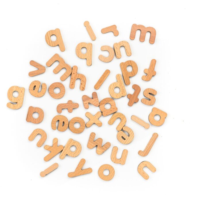 Magnetisch Houten Alfabet - Kinderly