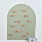 Magnetisch Houten Alfabet - Kinderly