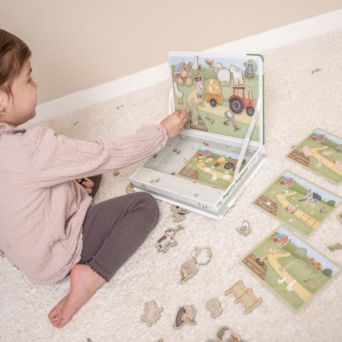 Magnetisch speelbord - Little Farm - Little Dutch