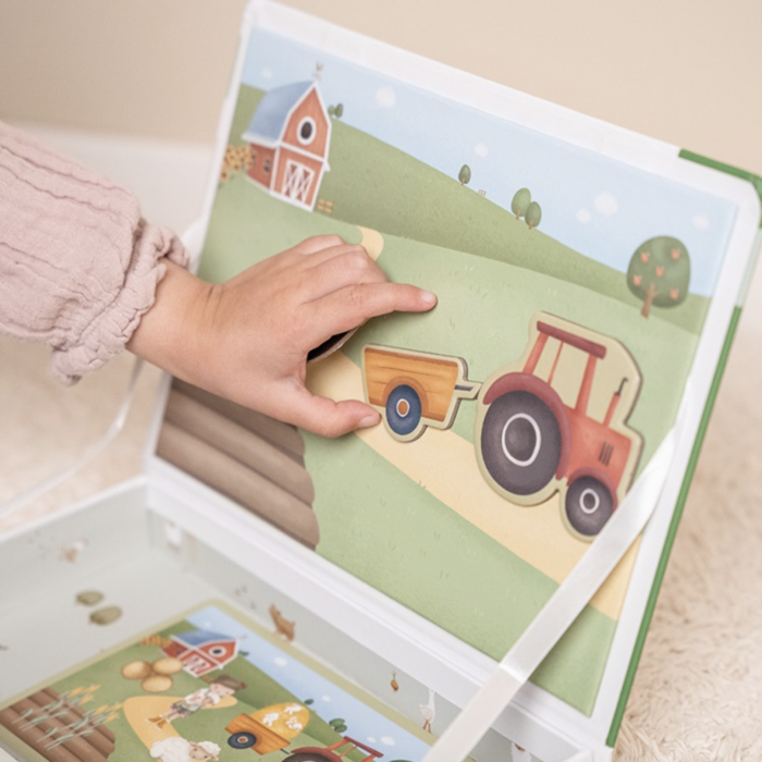 Magnetisch speelbord - Little Farm - Little Dutch