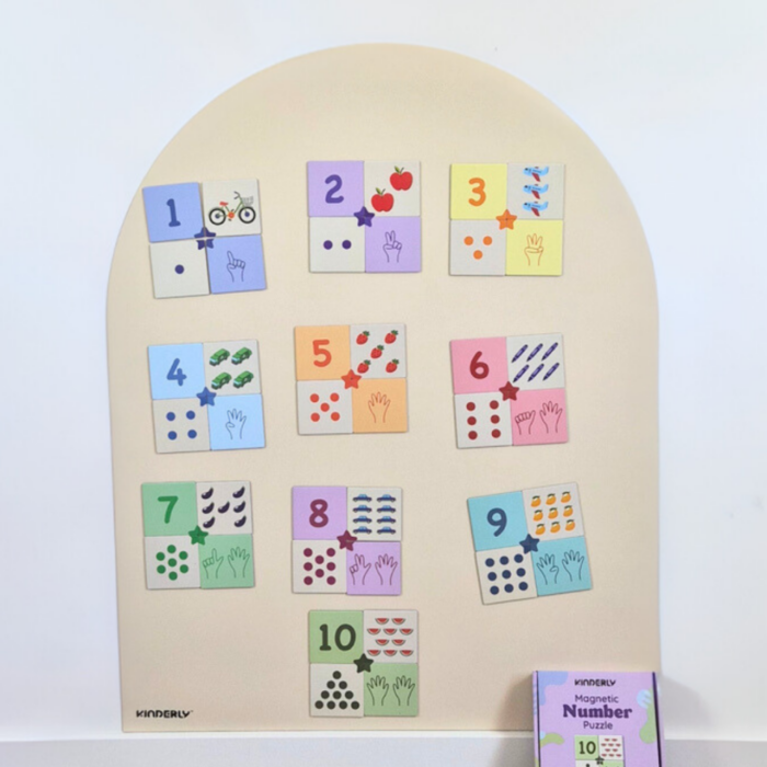 Magnetische Nummers Puzzel - Kinderly