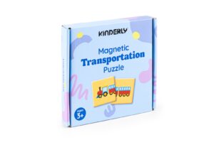 Magnetische Voertuigen Puzzel - Kinderly
