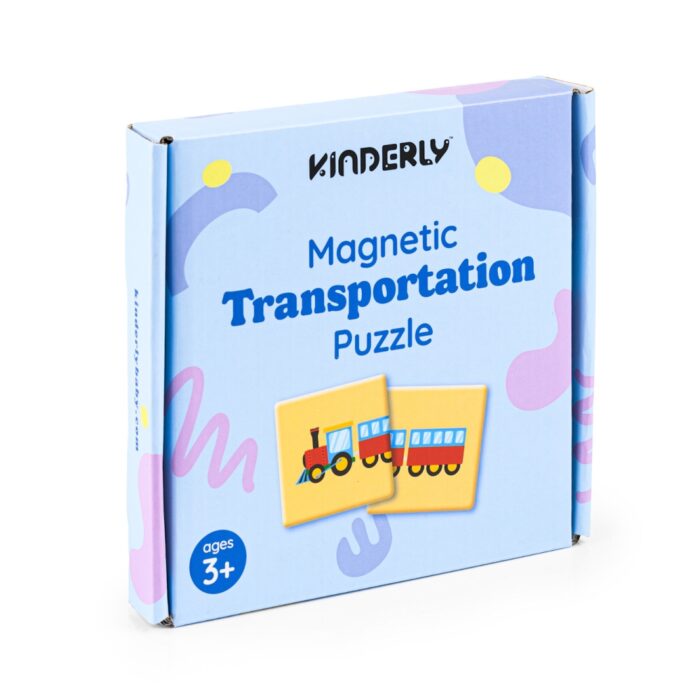 Magnetische Voertuigen Puzzel - Kinderly
