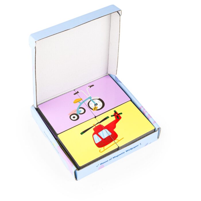Magnetische Voertuigen Puzzel - Kinderly