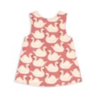 Magot Bow Dress - Swan Rose - Konges Slojd