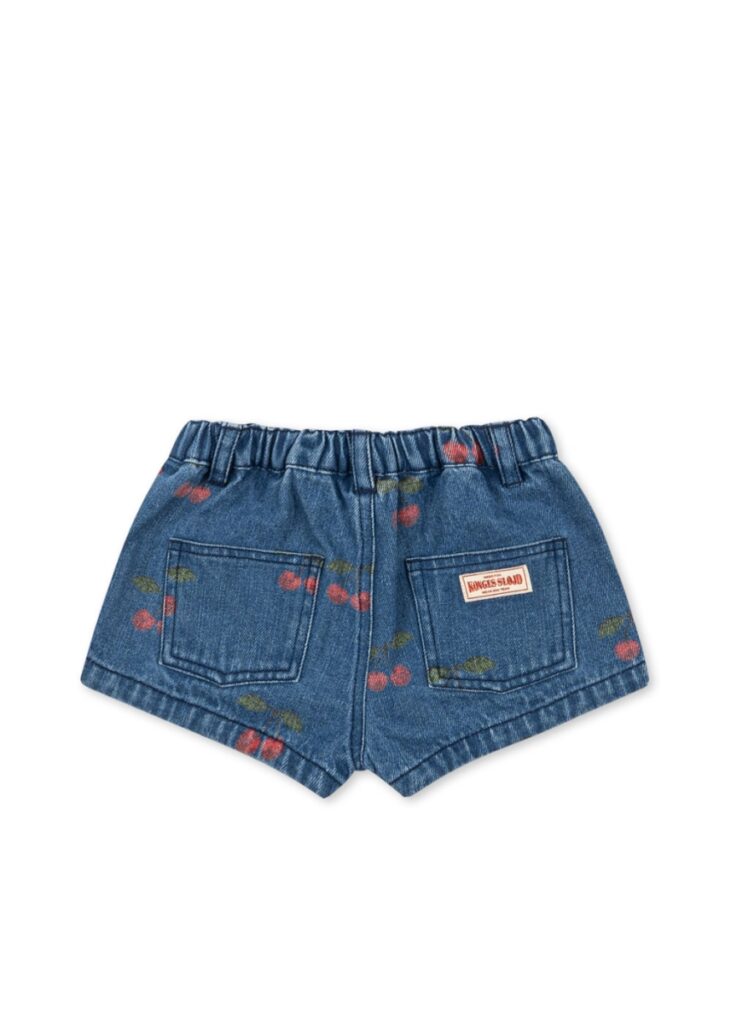 Magot Shorts - Ma Grande Cerise Denim - Konges Slojd Magot Shorts - Ma Grande Cerise Denim - Konges Slojd