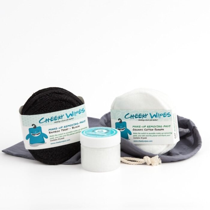Make Up Remover Kit - Bamboo - Cheeky Wipes