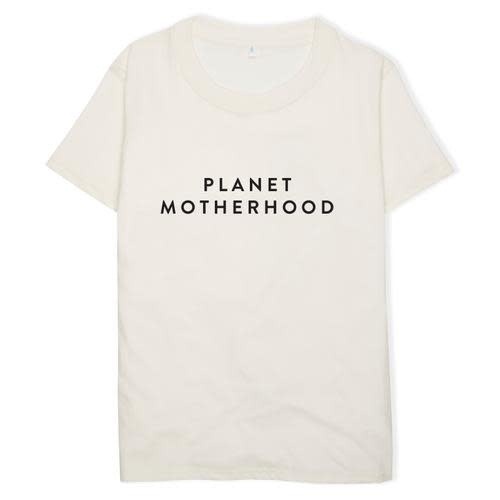 Mama T-shirt Planet Motherhood Wit Organic Zoo Mama T-shirt Planet Motherhood Wit Organic Zoo