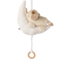 Mandy Baby Elephant Music Mobile - Mist / Sandy - Liewood