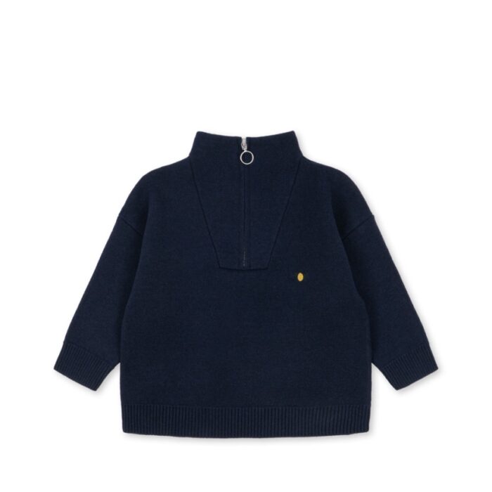 Mano Half Zip - Total Eclipse - Konges Slojd Mano Half Zip - Total Eclipse - Konges Slojd