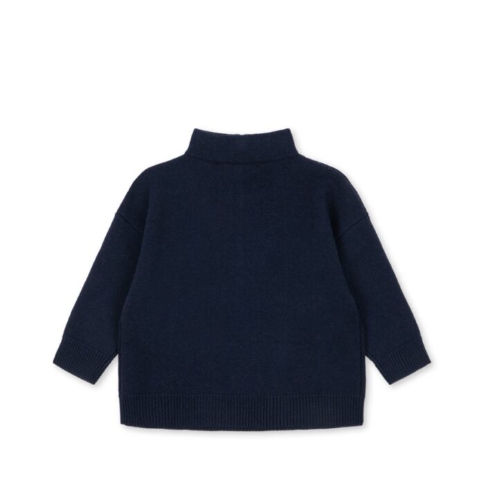Mano Half Zip - Total Eclipse - Konges Slojd Mano Half Zip - Total Eclipse - Konges Slojd