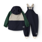 Manu Rainwear Set - Garden green multi mix - Liewood