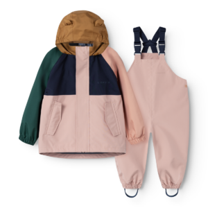 Manu Rainwear Set - Pale tuscany multi mix - Liewood