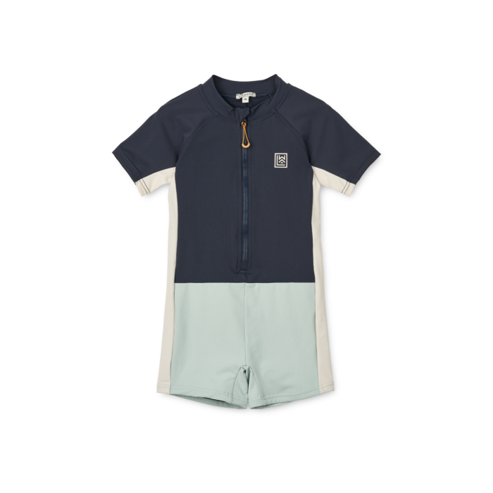Marinus Swim Jumpsuit - Navy Mix - Liewood Marinus Swim Jumpsuit - Navy Mix - Liewood