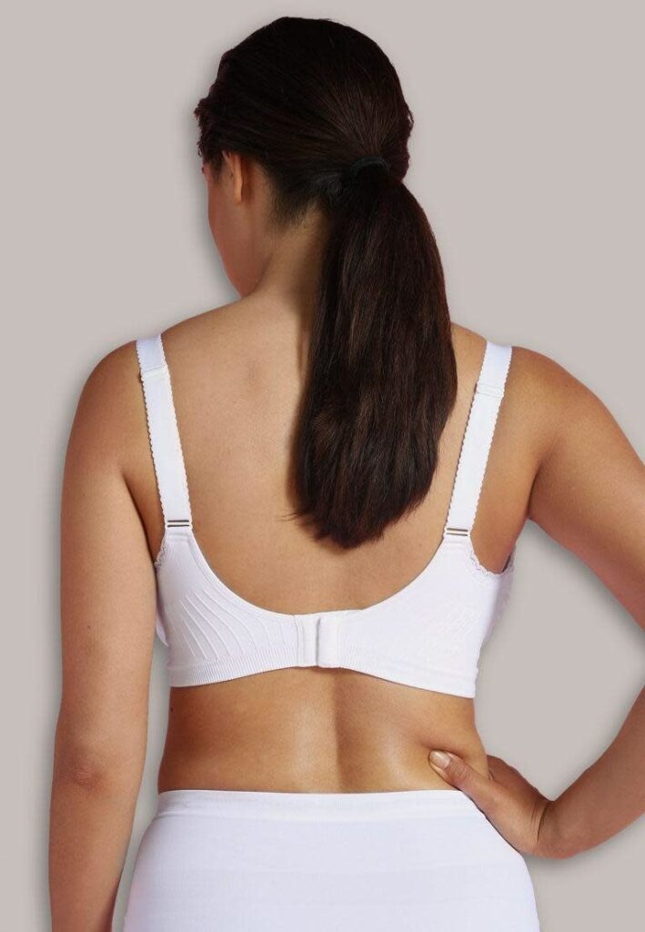 Meegroei - en Voedingsbeha Padded met Carri-Gelbeugel - Wit - Carriwell
