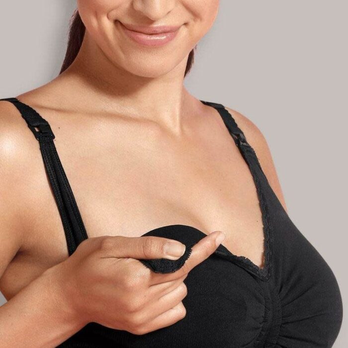 Meegroei - en Voedingsbeha Padded met Carri-Gelbeugel - Zwart - Carriwell Meegroei - en Voedingsbeha Padded met Carri-Gelbeugel - Zwart - Carriwell