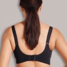Meegroei - en Voedingsbeha Padded met Carri-Gelbeugel - Zwart - Carriwell